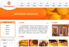 休閑食品公司網(wǎng)站網(wǎng)站案例